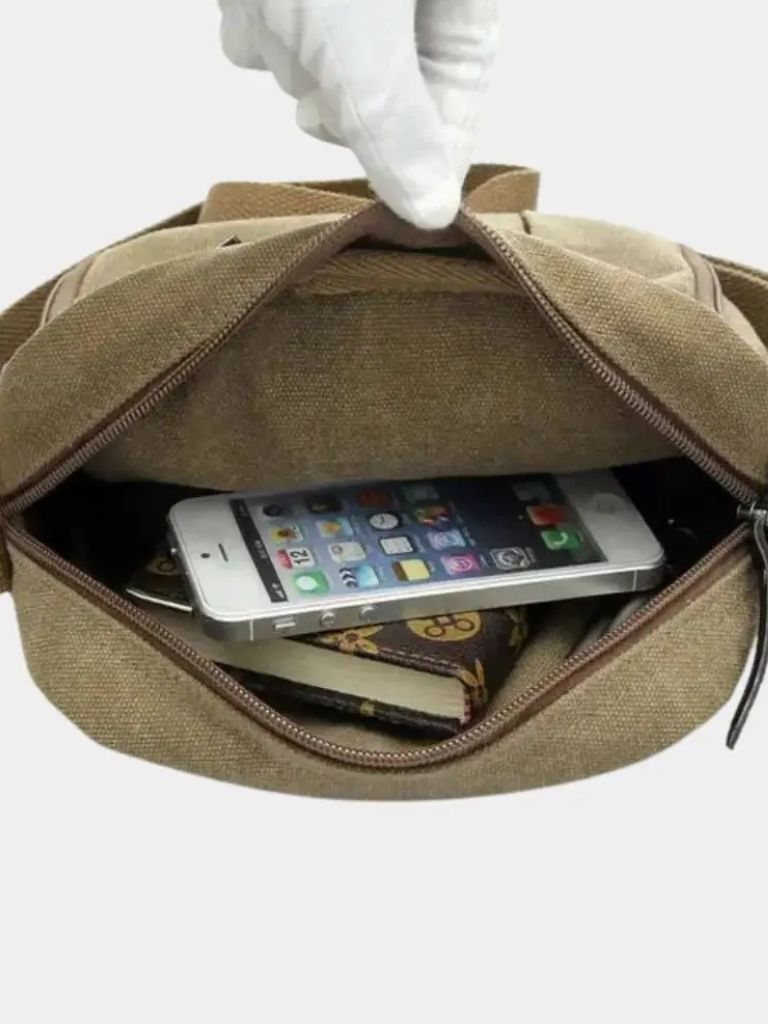 Sacoche compacte pour homme