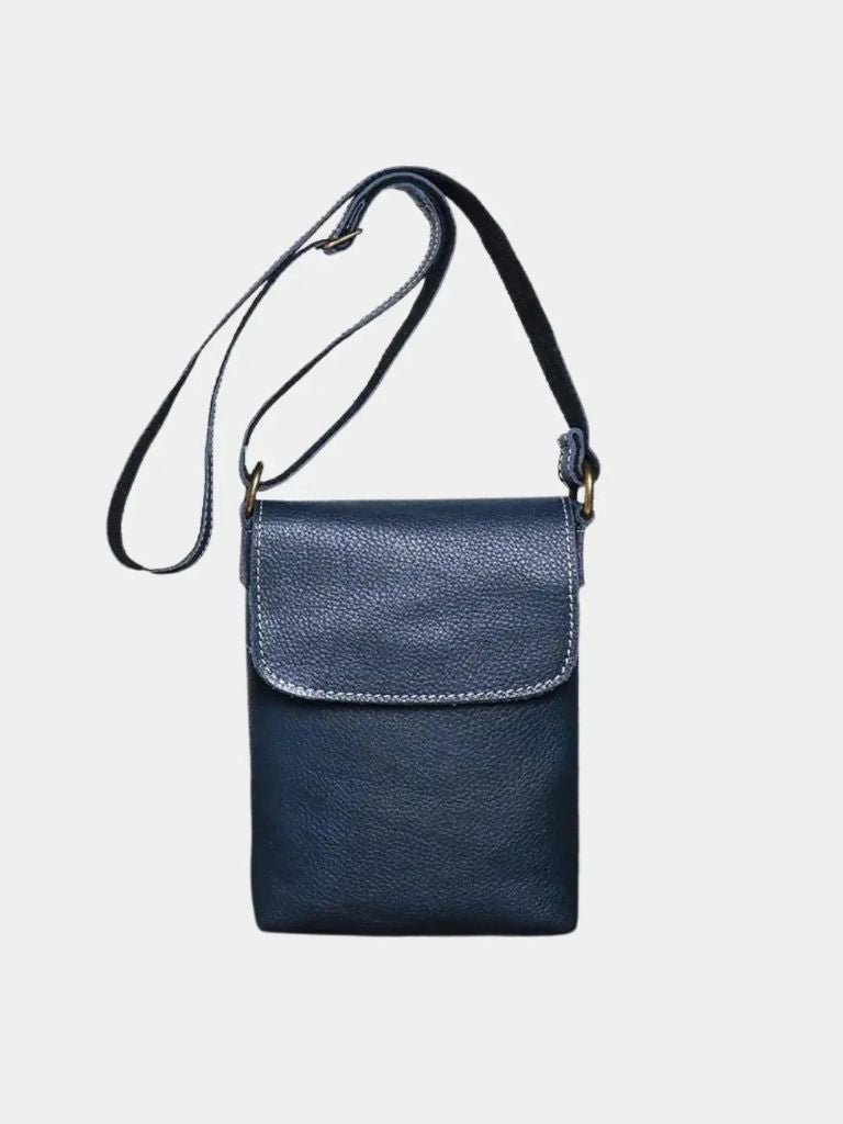 Mini sacoche en cuir pour homme