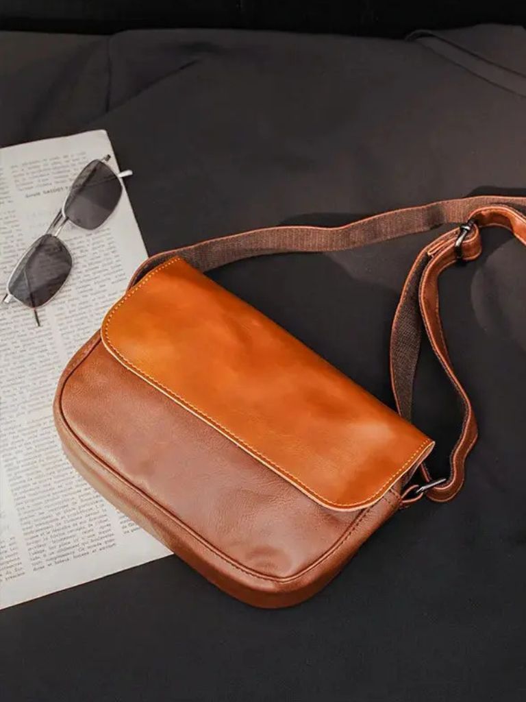 Sacoche en cuir essentielle Milan