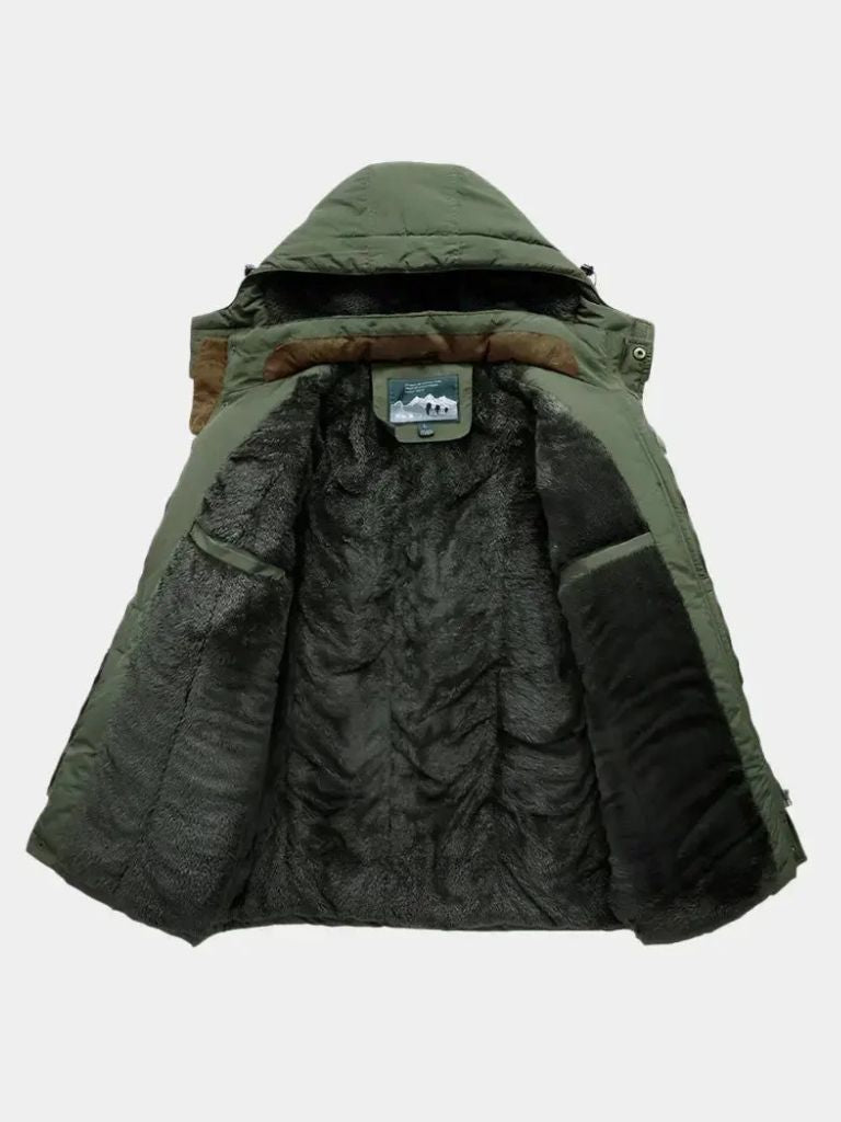 Veste Militaire à Capuche