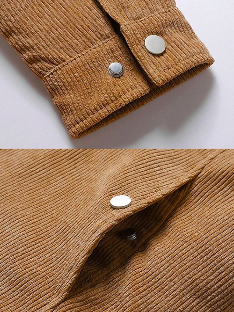 Veste Velours Sherpa Minimaliste