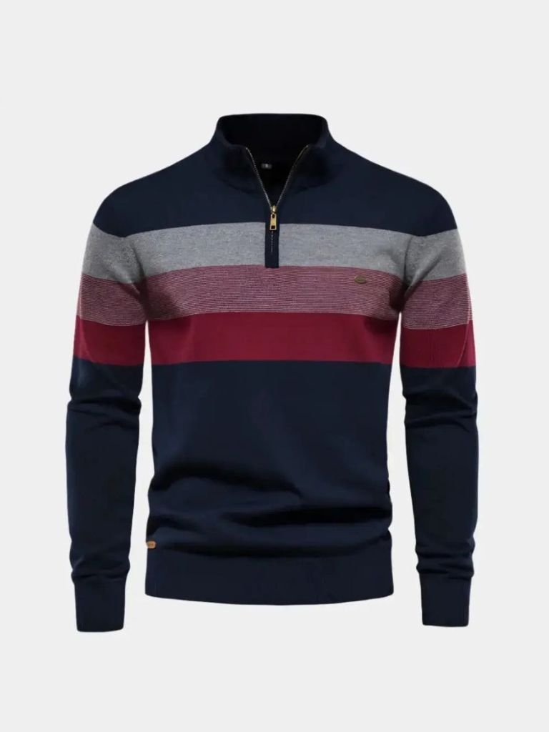 Pull Minimaliste à Col Montant