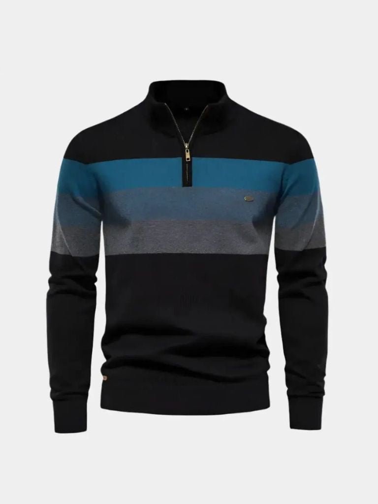 Pull Minimaliste à Col Montant