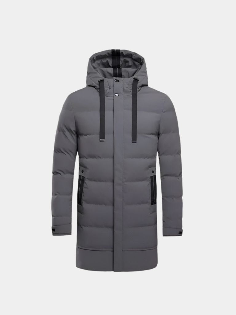 Doudoune Longue Minimaliste