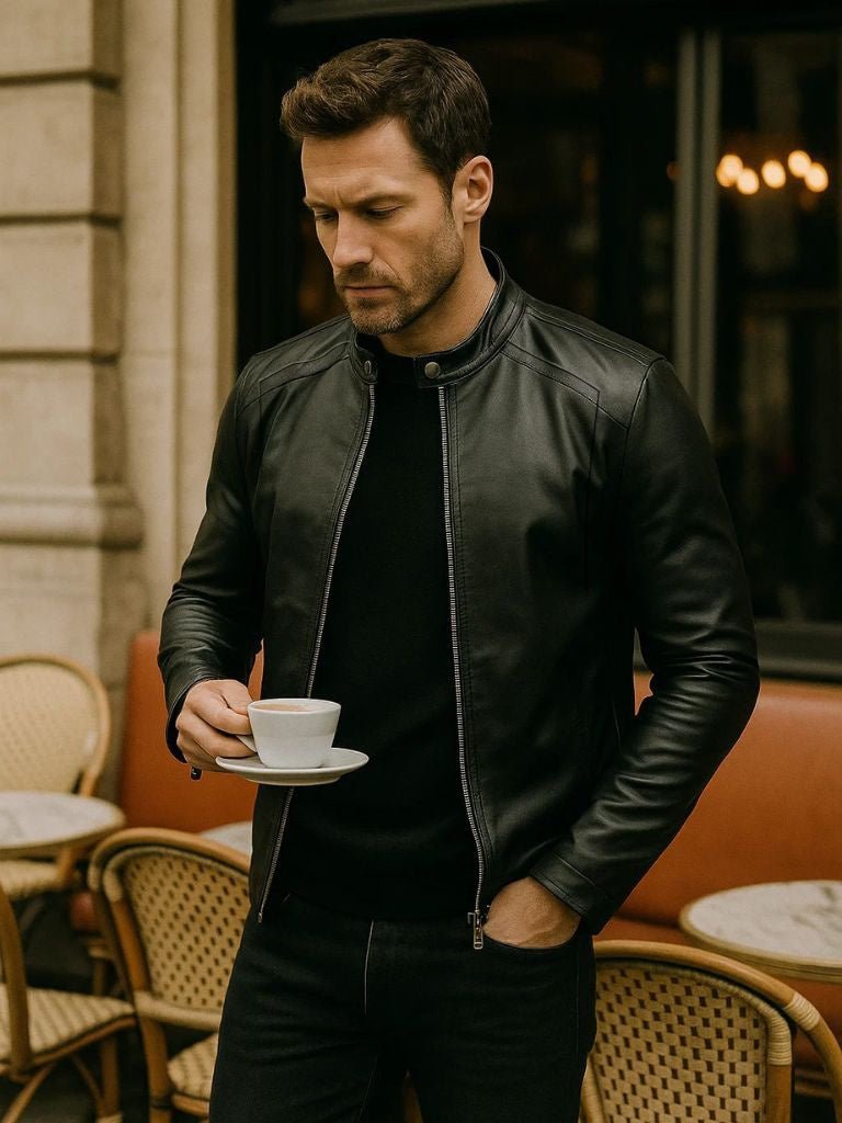 Veste Montreux en Cuir