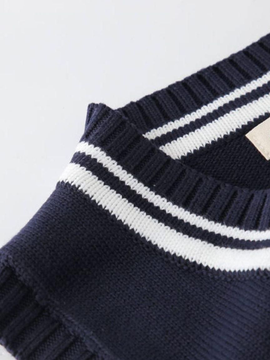 Gilet Maille Old Money Essentiel