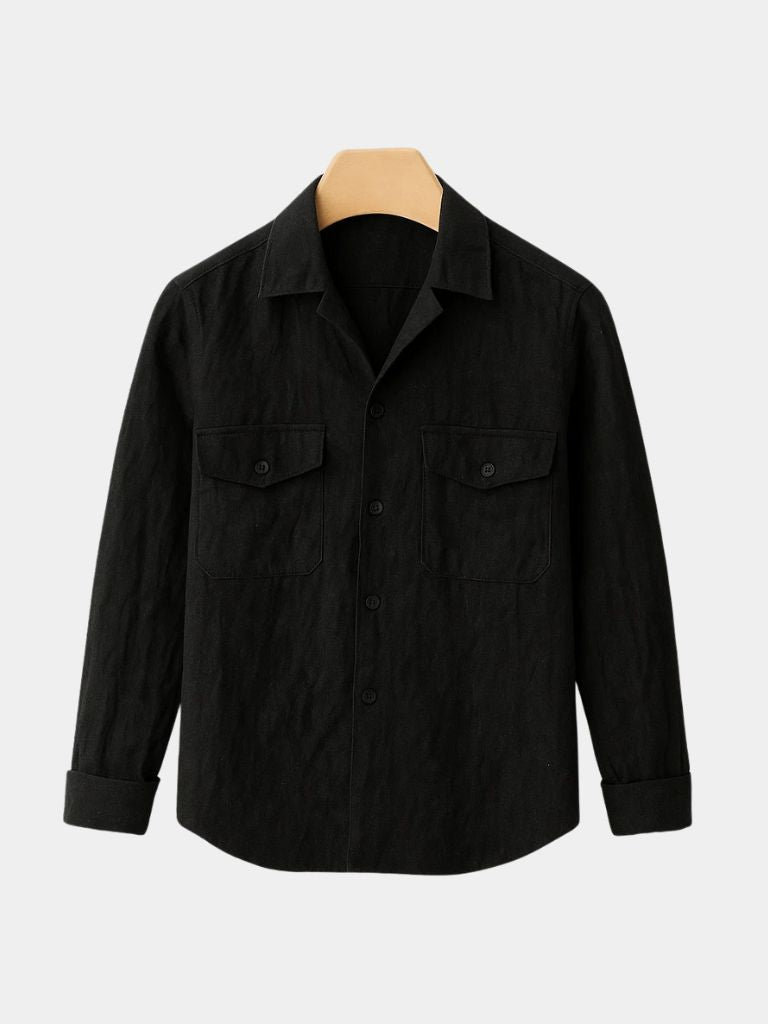 Chemise Old Money à manches longues