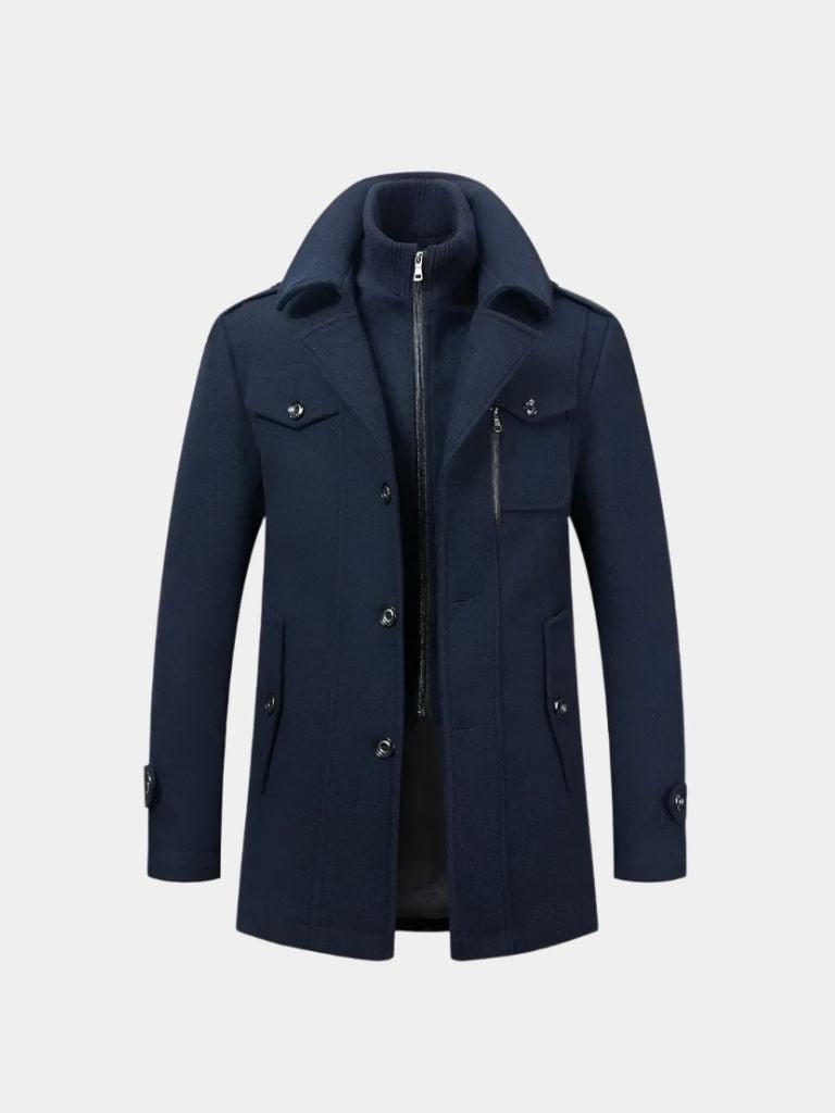 Manteau d’Hiver Old Money Deux Pièces