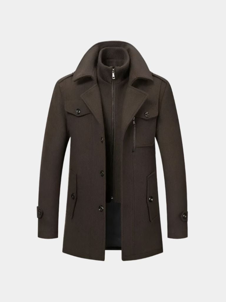 Manteau d’Hiver Old Money Deux Pièces