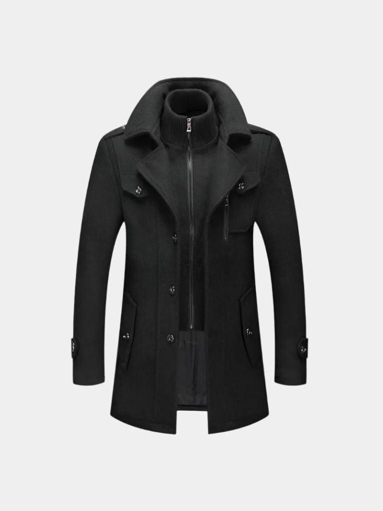 Manteau d’Hiver Old Money Deux Pièces