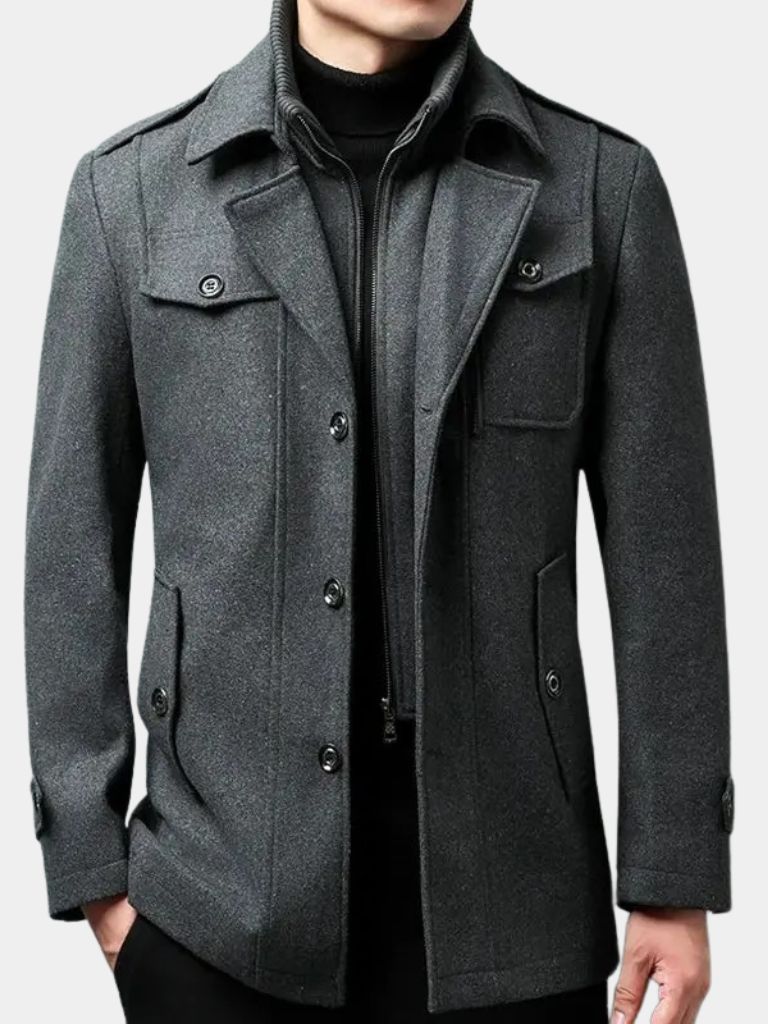 Manteau d’Hiver Old Money Deux Pièces