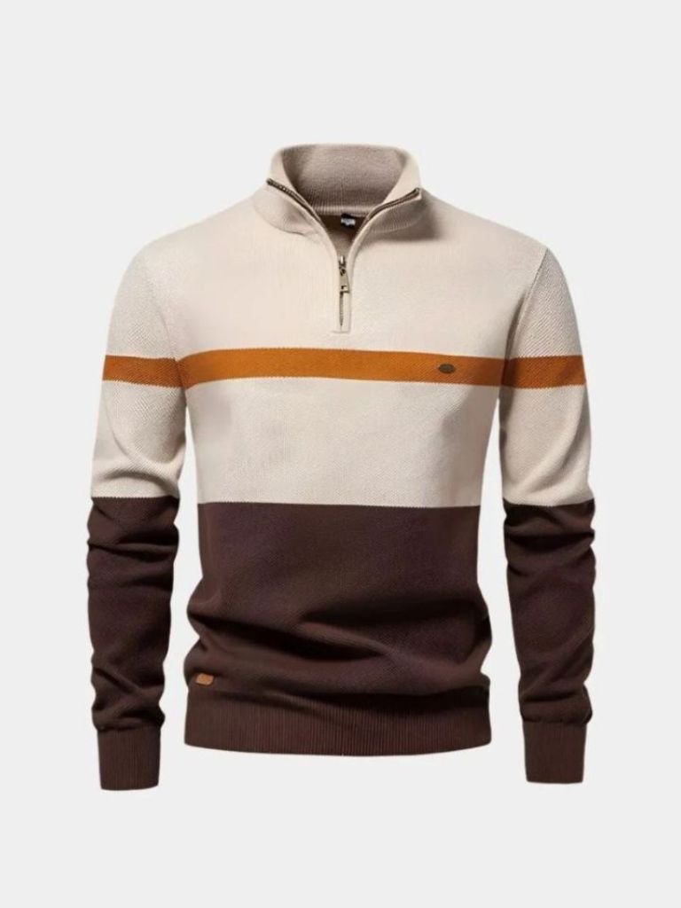 Pull à Quart de Zip