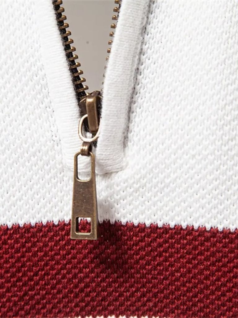 Pull à Quart de Zip