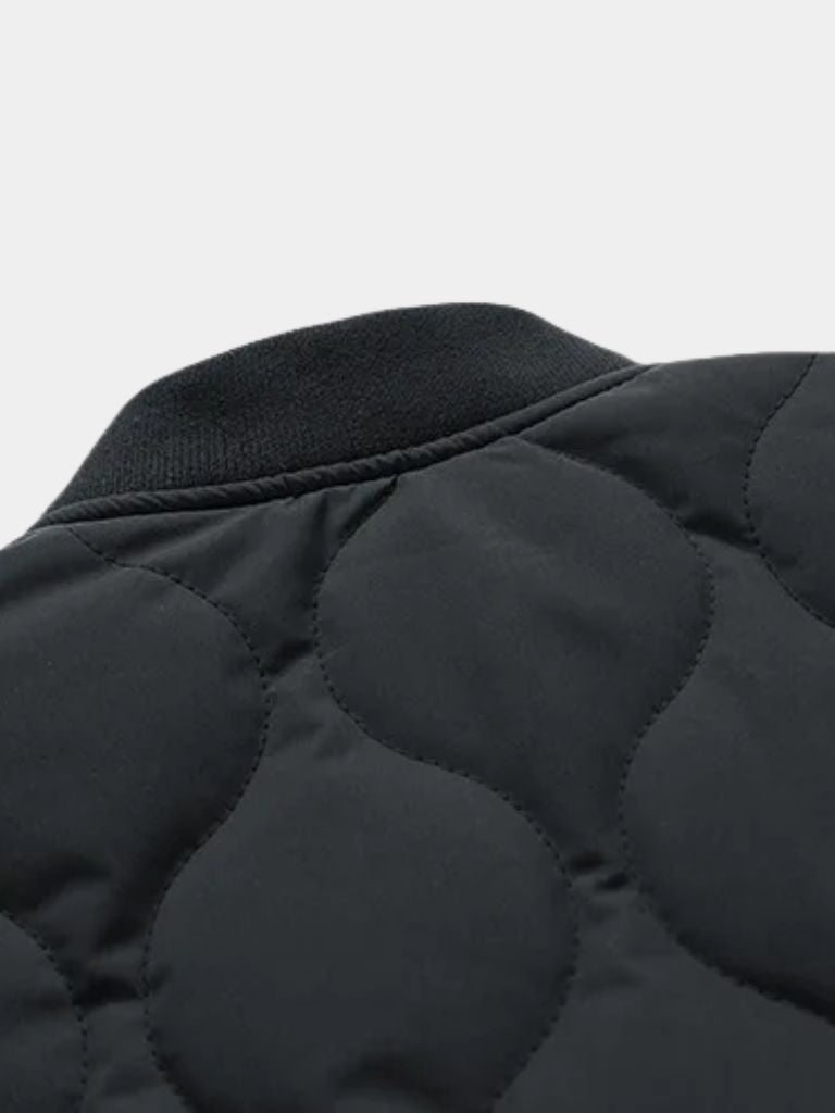 Bomber Matelassé Manches Sherpa