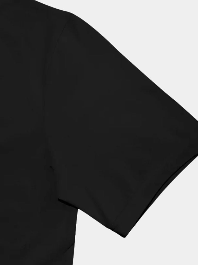 T-shirt col roulé casual uni