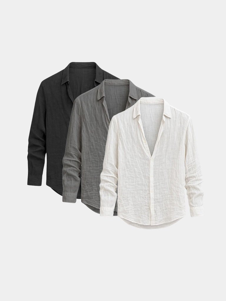 Chemise en lin Reverie été – Pack spécial