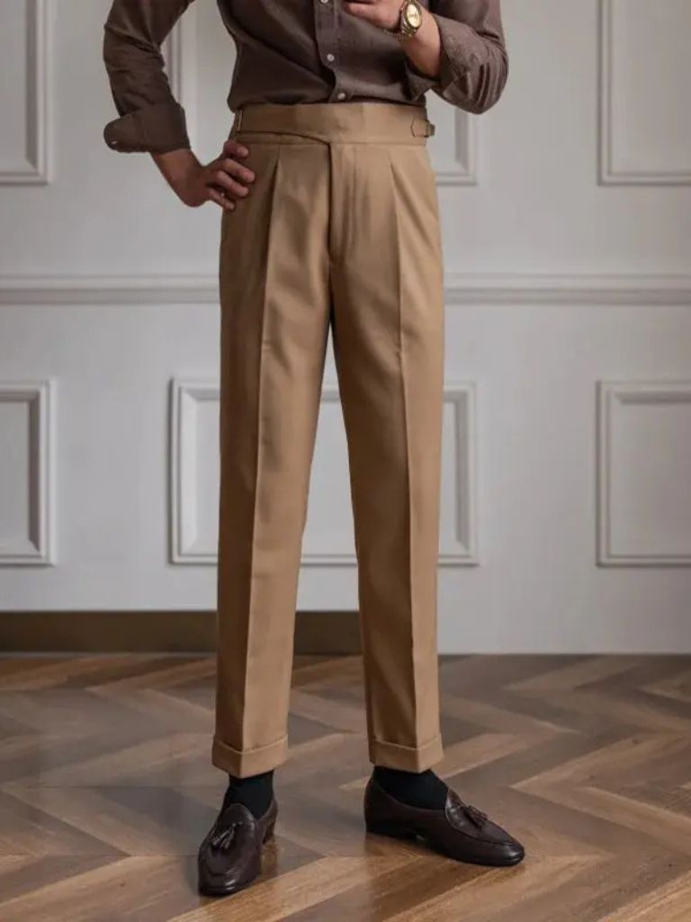 Pantalon Vintage British Style