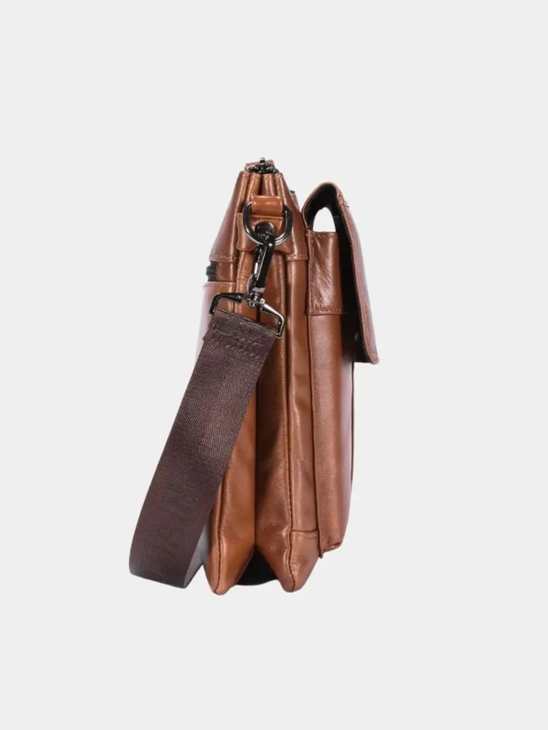 Sacoche en cuir vintage