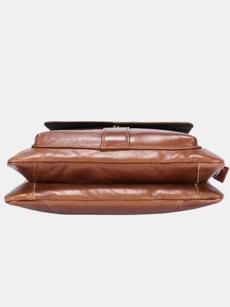 Sacoche en cuir vintage