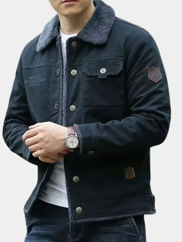 Veste Aviateur Militaire Vintage