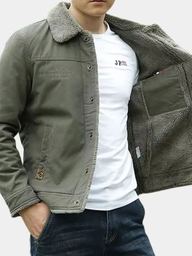 Veste Aviateur Militaire Vintage