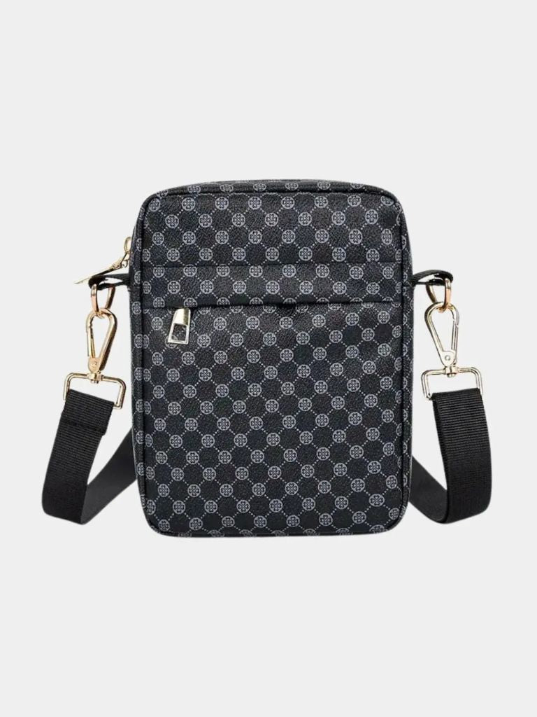 Mini sacoche vintage à motif