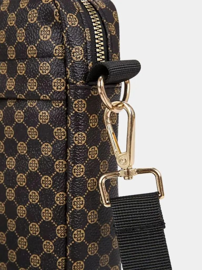 Mini sacoche vintage à motif