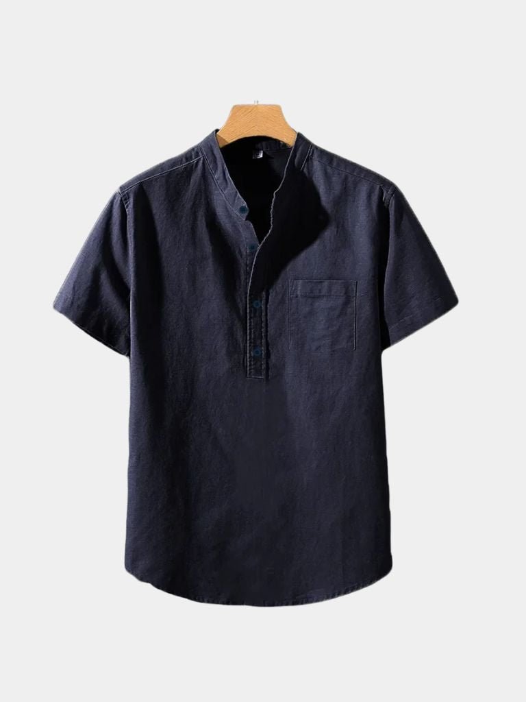 T-shirt en lin blanc Wellspring