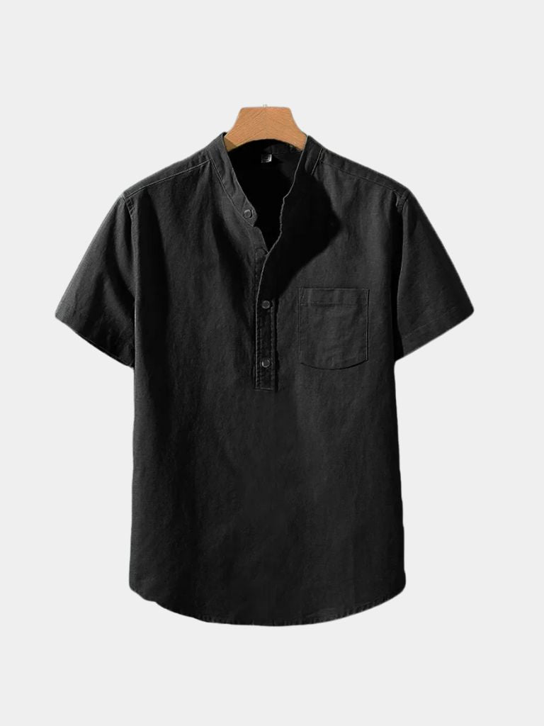 T-shirt en lin blanc Wellspring