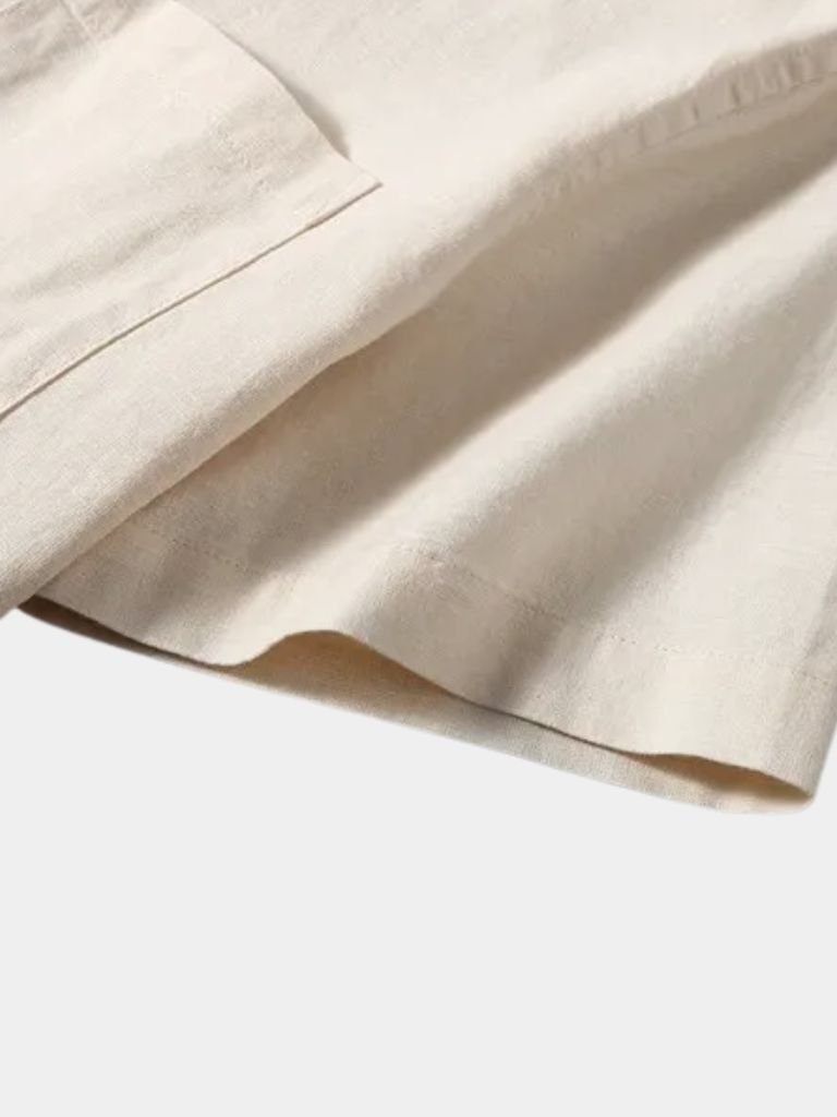 T-shirt en lin blanc Wellspring