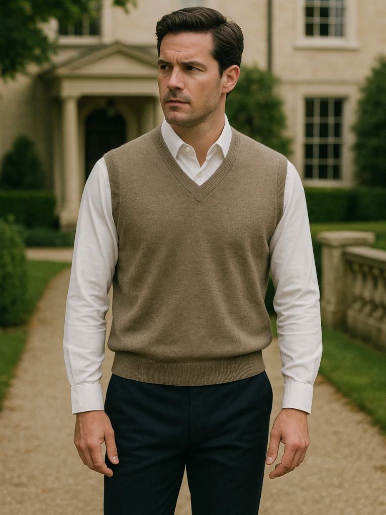 Gilet en Laine Mérinos 100%