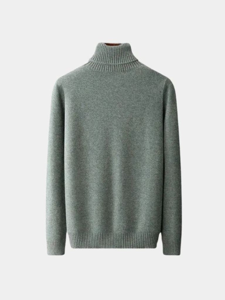 Pull Col Roulé en Laine Mérinos 100%