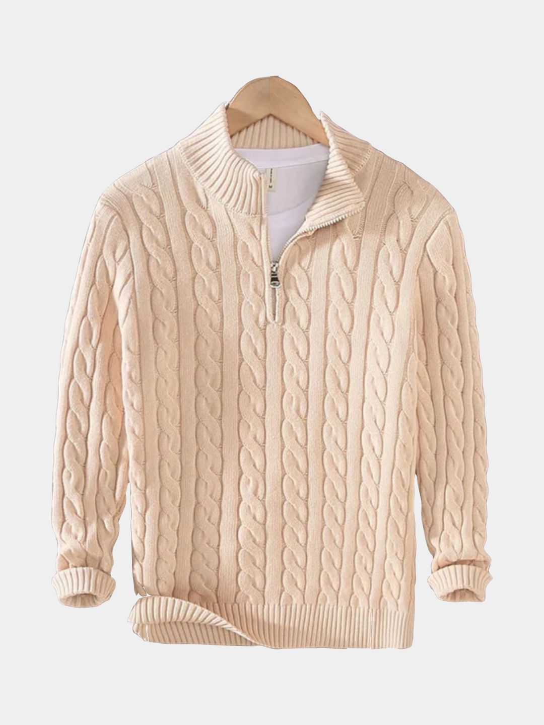 Pull Demi-Zip Highland Tricot