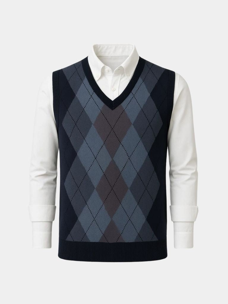 Gilet en Maille Essentiel Académique