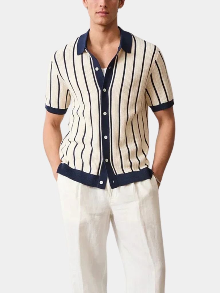 Polo tricoté Atlantic Frame