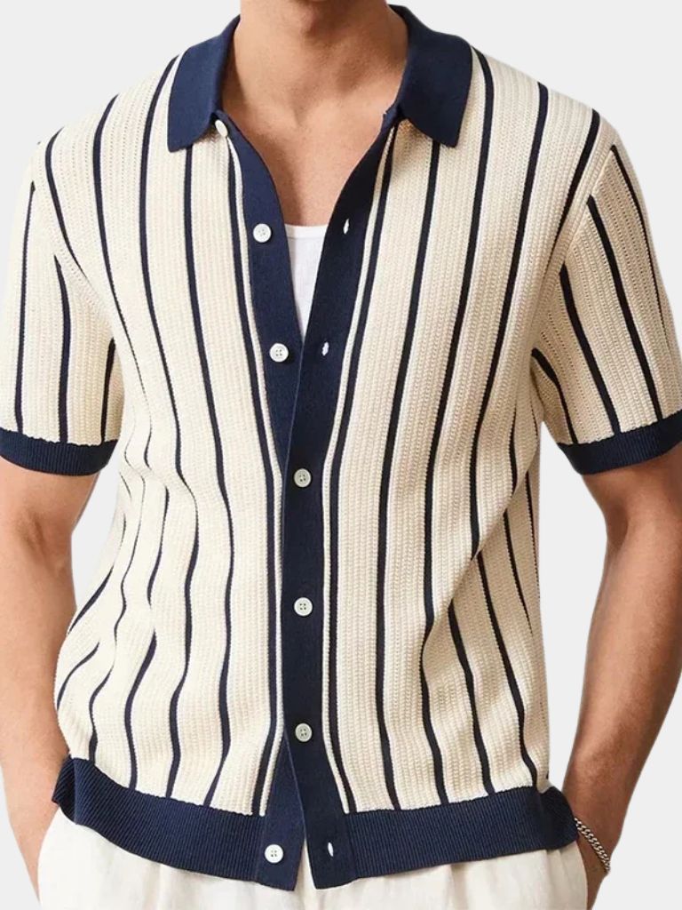 Polo tricoté Atlantic Frame