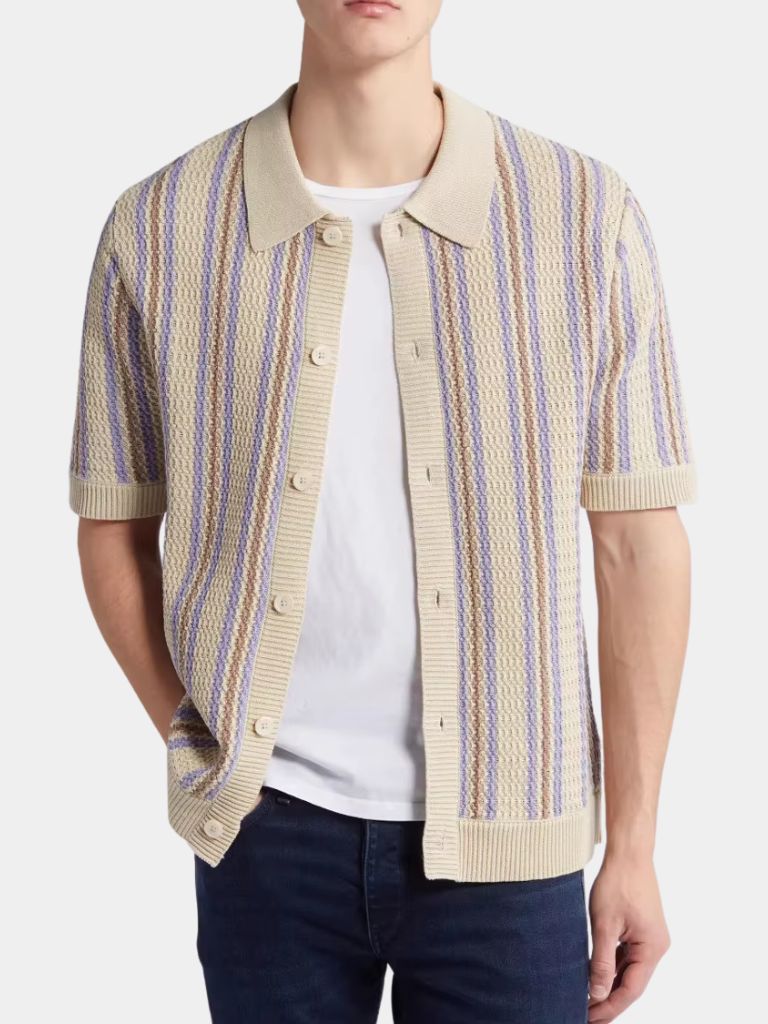 Polo tricoté Atlantic Frame