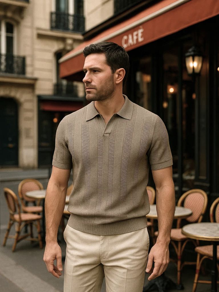 Polo Beige Ancien