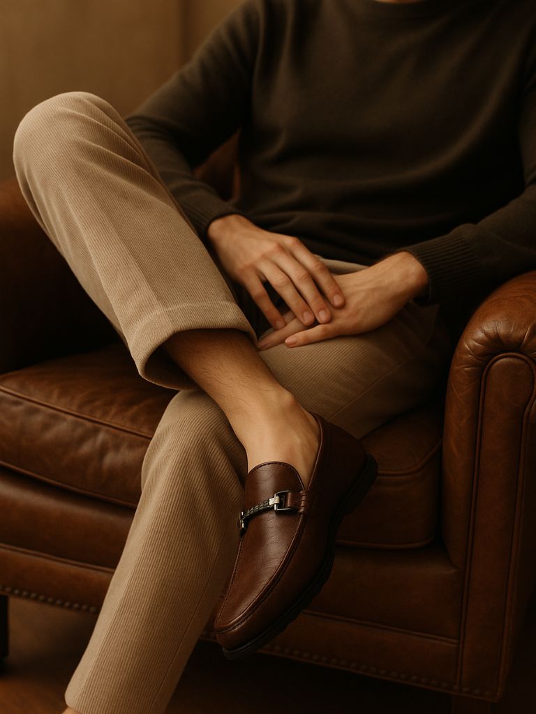 Mocassins en cuir Belgravia