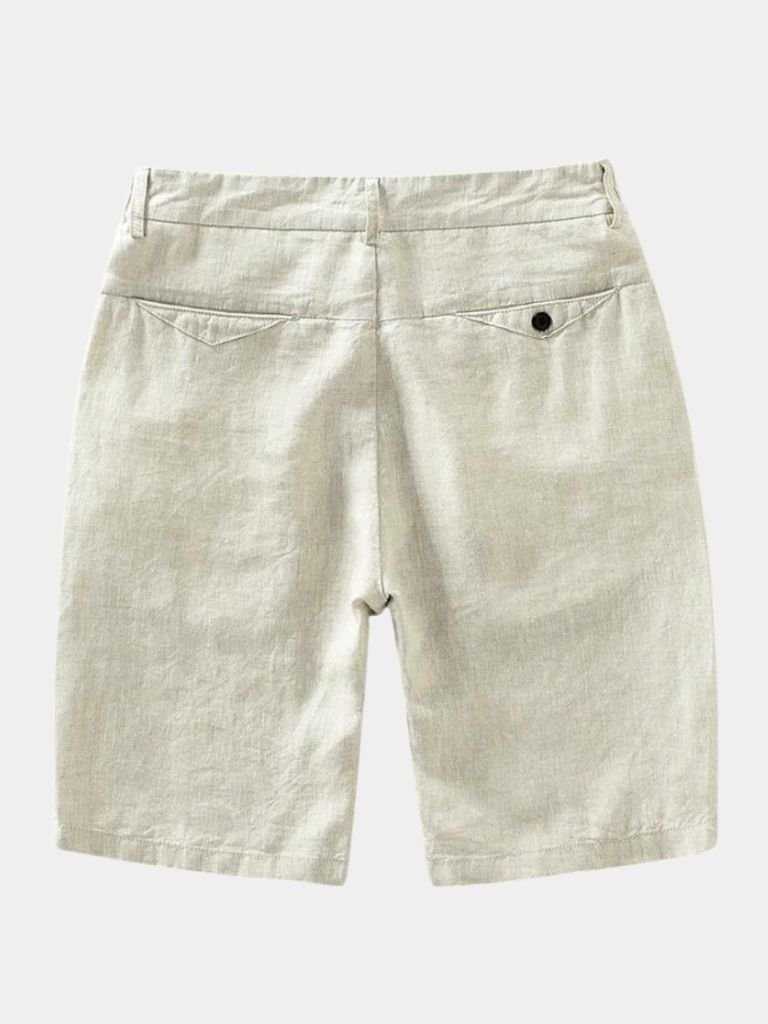 Short Bleu Horizon en lin