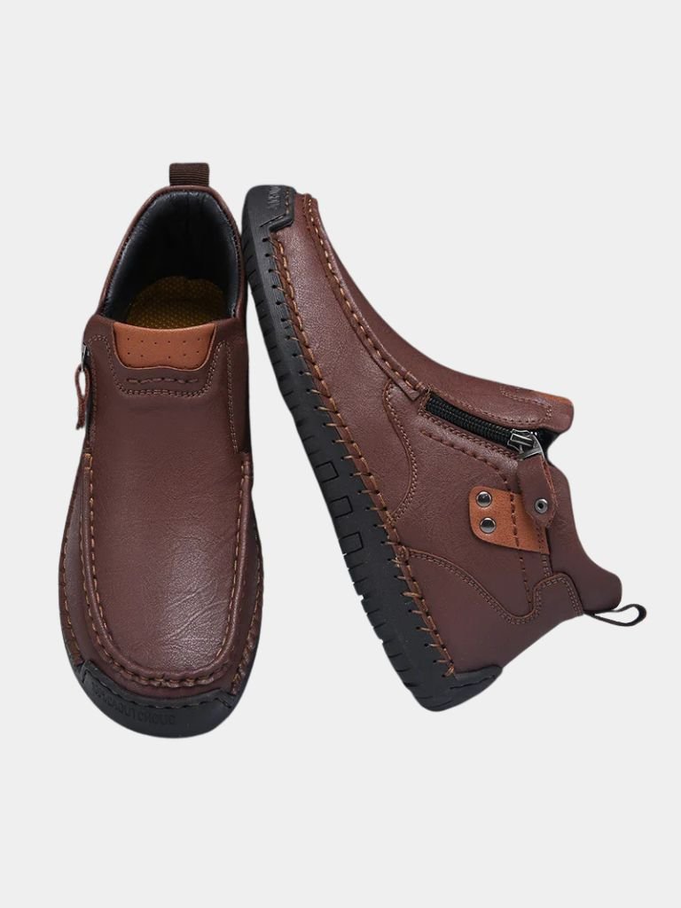 Bottines en cuir Brave