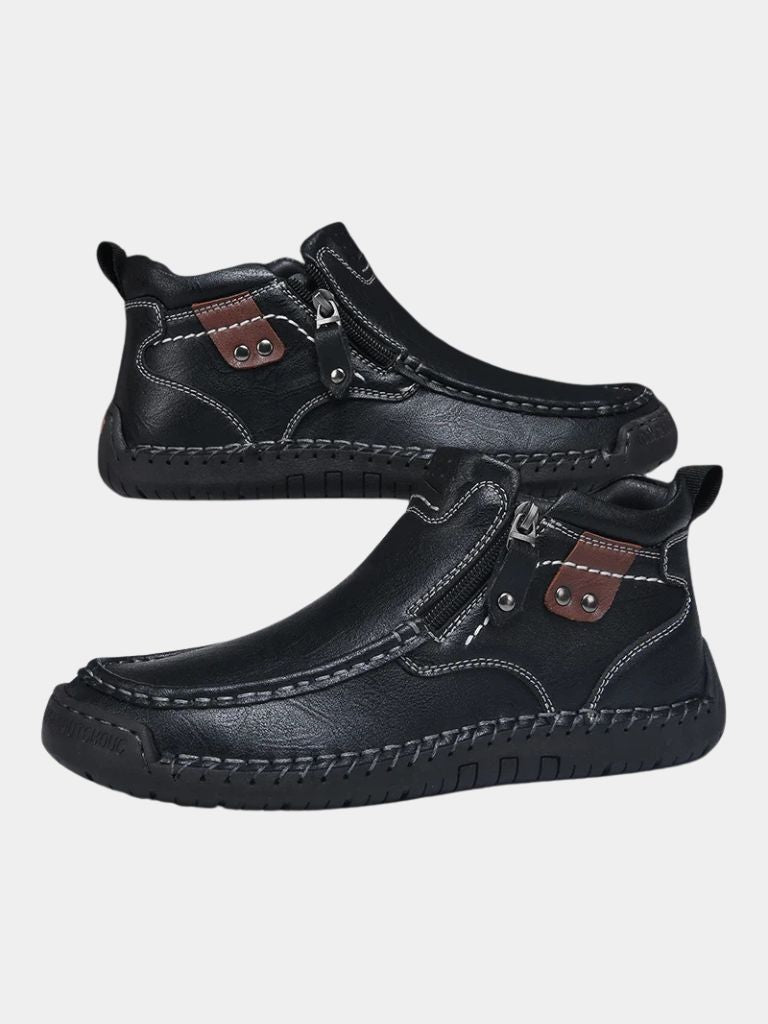 Bottines en cuir Brave