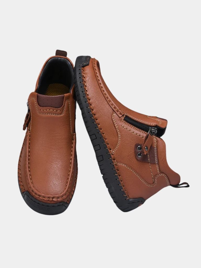 Bottines en cuir Brave