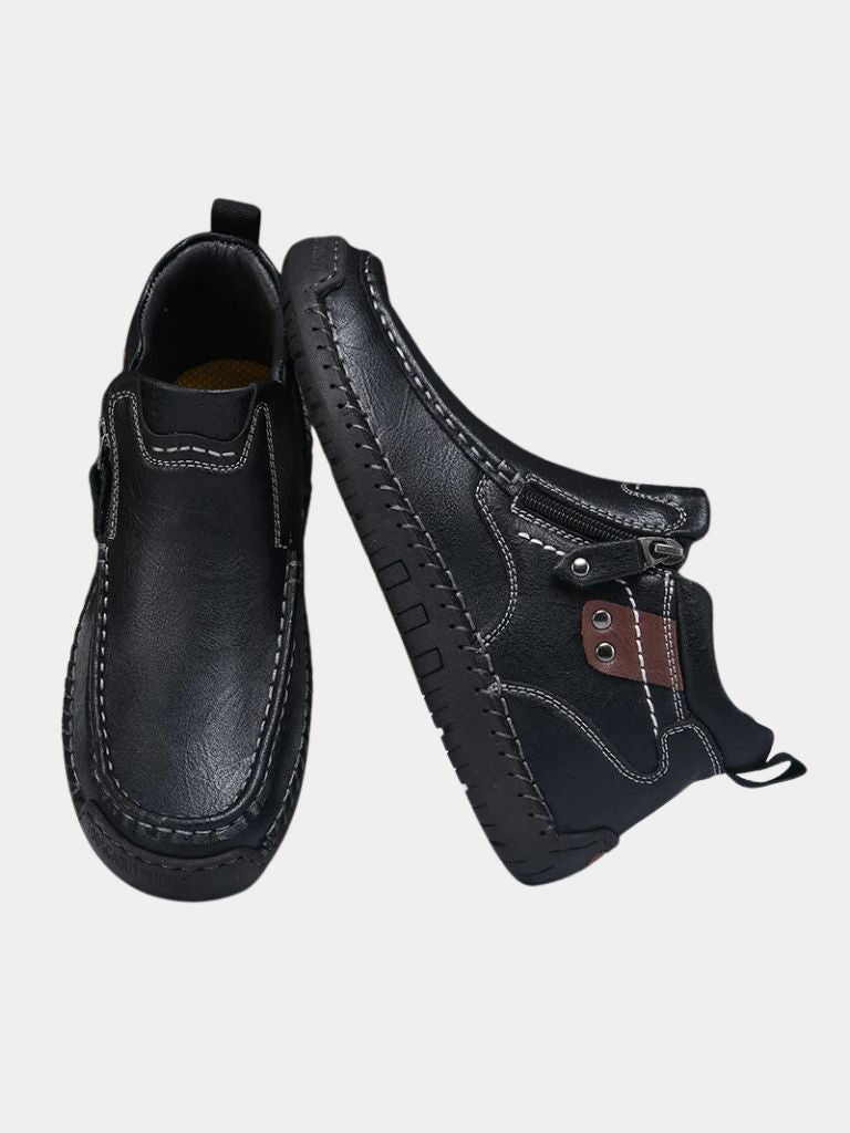 Bottines en cuir Brave