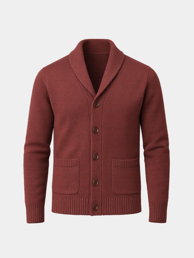 Cardigan en Maille Britannique