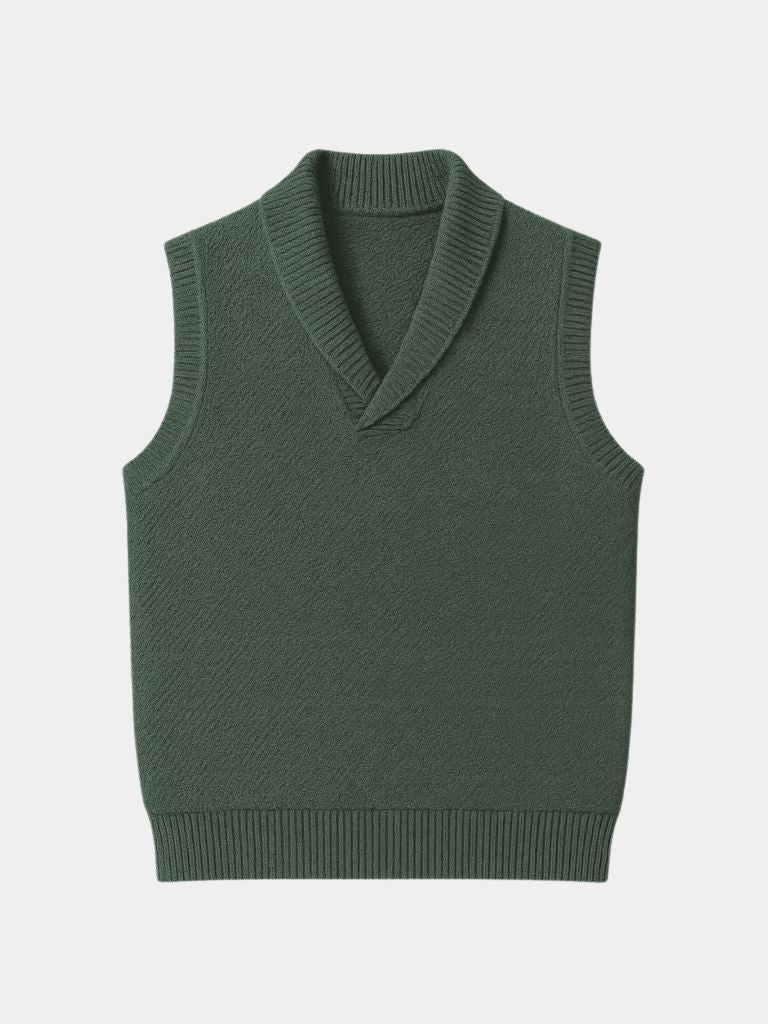 Gilet en Maille Style Britannique