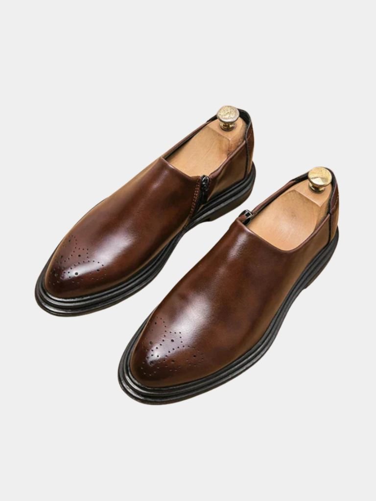 Mocassins en cuir Brun Prestige