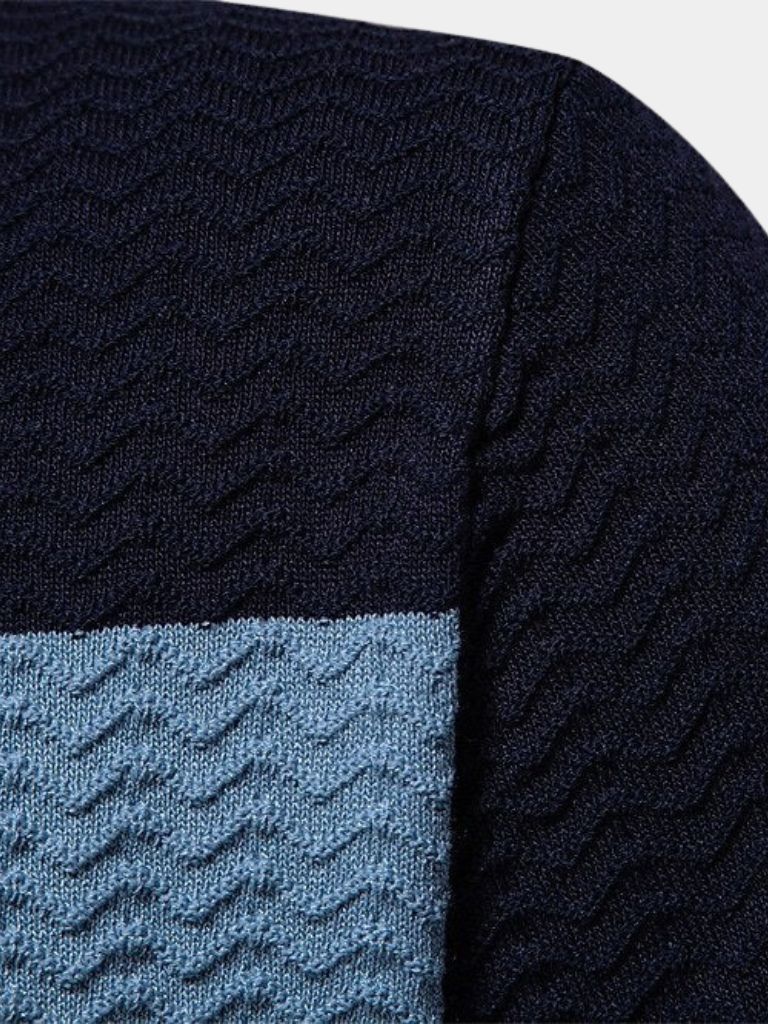 Polo zippé business manches courtes