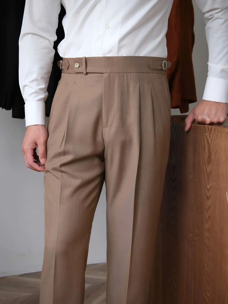 Pantalon Classique Genova à Pattes Latérales