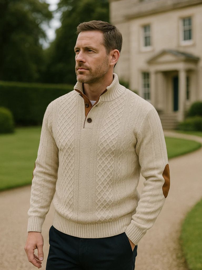 Pull Col Haut Classique Édition Limitée